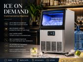 Commercial Ice Machine 41kg Day 6kg Storage Ice Maker