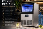 Commercial Ice Machine 41kg Day 6kg Storage Ice Maker