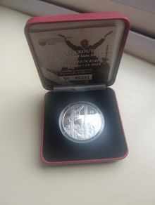 2013 Jim  Larking Lockout Silver Proof Coin