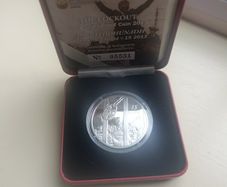 2013 Jim  Larking Lockout Silver Proof Coin