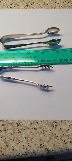Silver tongs