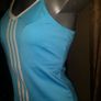Genuine Adidas blue top size UK10 EUR38 Postage included Image 2