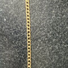 Gold chaps bracelet 9ct