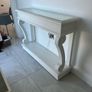 White Console Table Image 2