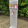 Large Silver Shop Display Stand With Hooks Image 4