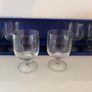 Vintage Ravenhead Icelantic Set of 6 Mixer Drink Goblets Boxed Made in England Image 3