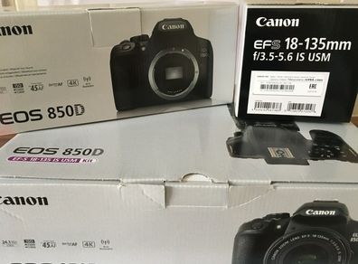 Canon Eos 850d Ef-s 18-135 Is Usm Kit With 64gb Sd Card