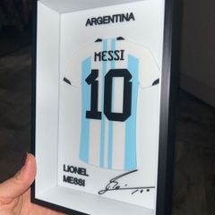 Lionel Messi - 3D Jersey Frame