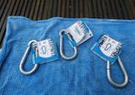 carabiner x 3   175 kg  clips