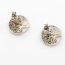 Vintage 925 Sterling Silver Tree Of Life Earrings Image 4
