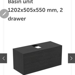 Vanity Unit 1200mm - 2 Drawers