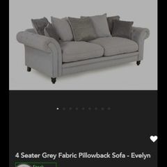 Ez living 4 seater sofa