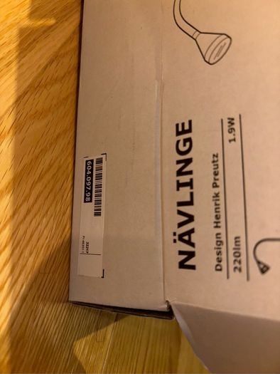 Brand new Ikea Navlinge lamp