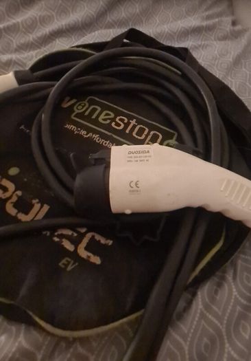 EV cable type 1 to 2 16 A charger cable.