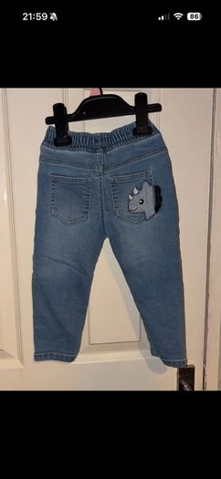 Dunnes Stores Dinosaur jeans 18-23 months