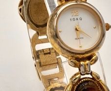Gold plated watch