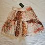 All Saints Pink Floral Organza Skirt Image 6