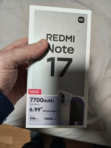 Redmi 17 128gb Sim Free Irish Phone 8000mah battery 67watt Hyper Charge