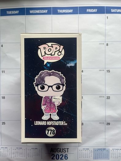 The Big Bang Theory Funko Pops - Sheldon, Leonard, Penny, Raj, Amy Stuart