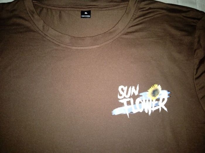 Sunflower T-shirt for Him XL  Full Off Sunshine Sunflowers