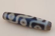 Vintage Himalayan 9 Eyes Tibetan Agate Dzi Bead Amulet