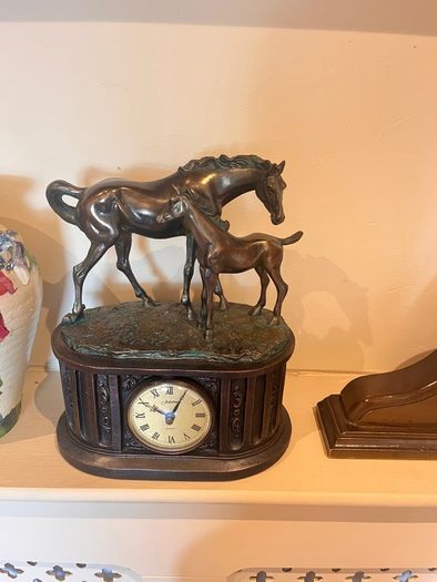 horse clock