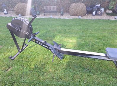 Used Concept 2 Rower D PM5