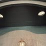 Black Display Cabinet with Two Draws Image 5