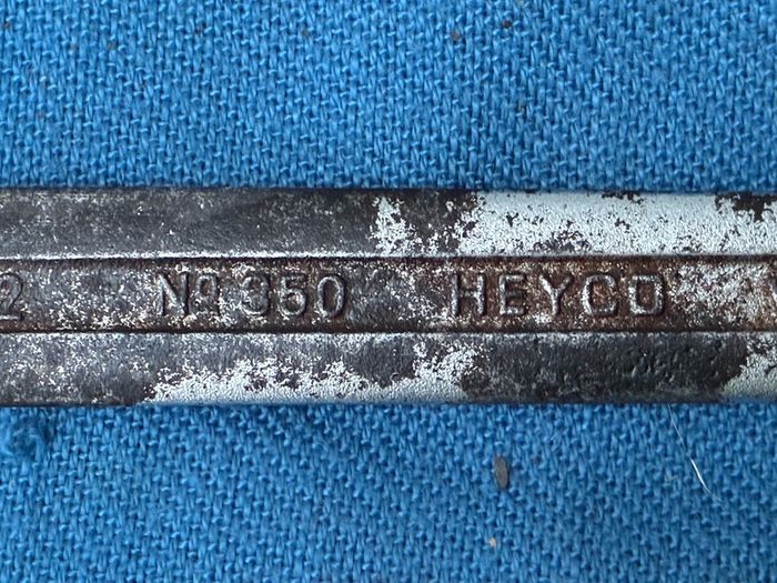 Vintage West German Heyco NR350 20/22 spanner