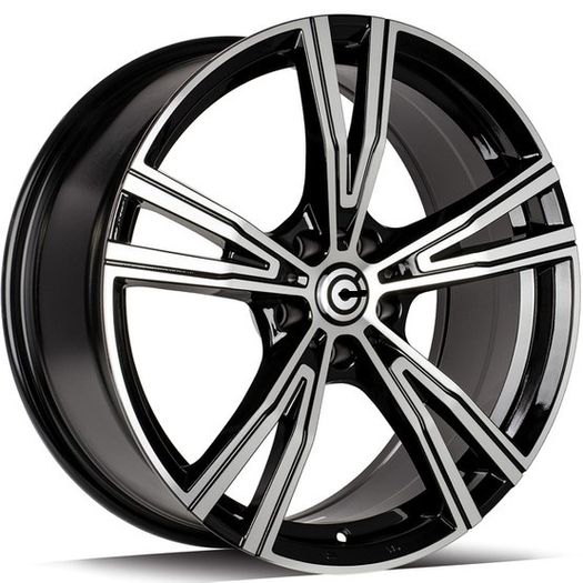 19" 793I Type Black Alloy Wheels Mercedes Audi BMW Seat Skoda Vw 5x112