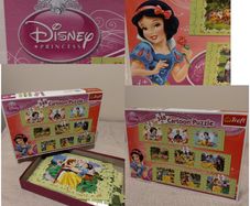 DISNEY PRINCESS Bumper Box Of Jigsaw Puzzles x 9,