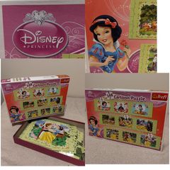 DISNEY PRINCESS Bumper Box Of Jigsaw Puzzles x 9,