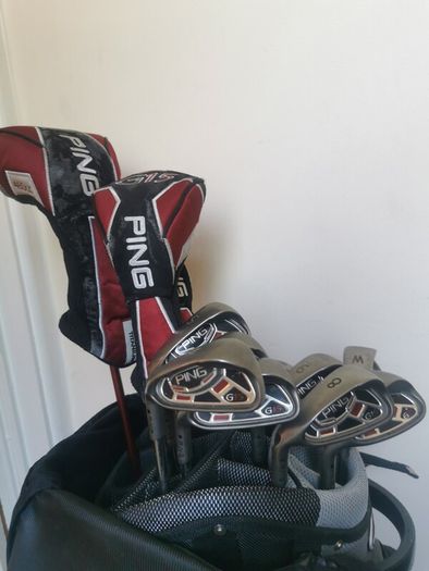 Ping left handed golf set