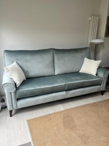 Mint green couch for sale