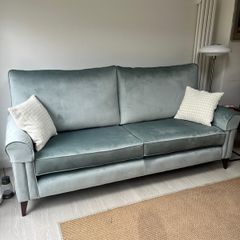 Mint green couch for sale