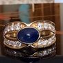 Boucheron Sapphire & diamond ring Image 3