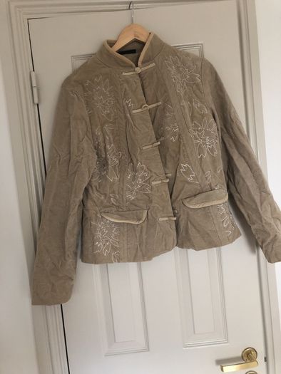 Suede effect vintage Jacket