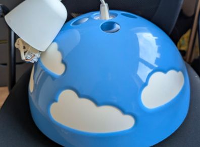 IKEA SKOJIG Light Blue & White Clouds
