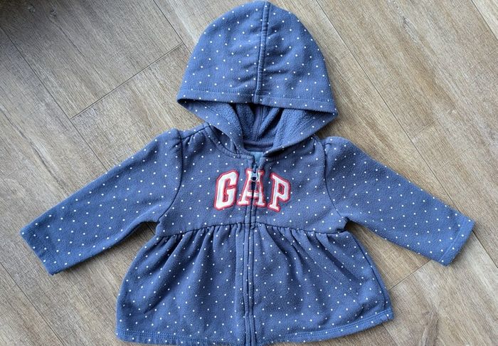 Baby Gap zip hoodie 6-12months