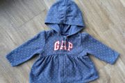 Baby Gap zip hoodie 6-12months