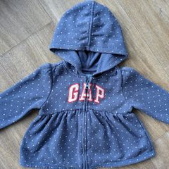Baby Gap zip hoodie 6-12months