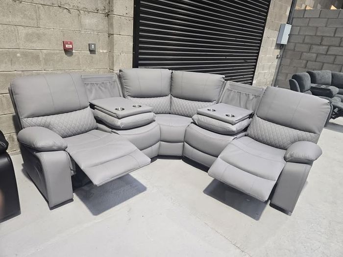 Rita Corner Leather Manual Recliners