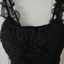 Black Sexy Top Brand New Image 3