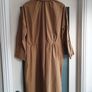COS camel cotton longline shirt dress / coat Sz 12 - 16 Rrp 89 (New) Image 7