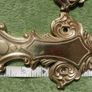 Vintage Ornate , Brass  Plates Image 5