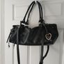 Black bershka handbag faux leather Image 3