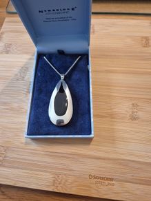 large teardrop style pendant