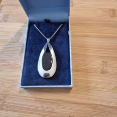 large teardrop style pendant