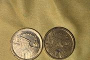 Two 1996 Spain 5 Pesetas Coins - La Rioja Commemorative