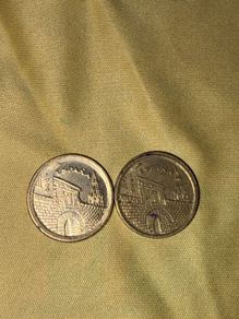 Two 1996 Spain 5 Pesetas Coins - La Rioja Commemorative